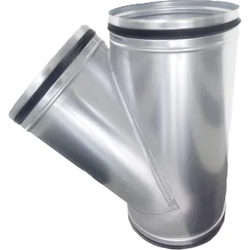 Vzduchotechnické potrubí Odbočka kruhová 45° Ø450 Ø160