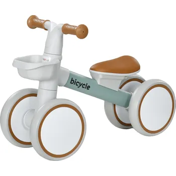 Odrážedlo Nastavitelné dětské odrážedlo | bílo-zelené