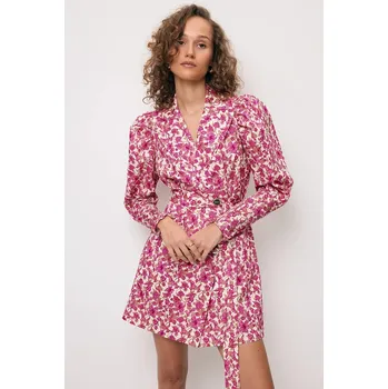 Dámské šaty Bavlněné šaty Bizuu GEORGINA GEORGINA.MULTIKOLOR růžová 42A, vel. 40