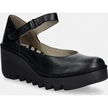 Dámské lodičky Kožené lodičky Fly London BAWO543FLY P501543001 černá 99X, EUR 39