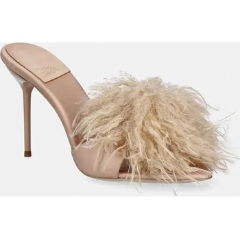 Dámské pantofle Pantofle Jeffrey Campbell Shopaholic JC.1804.3.7 zlatá GLD, EUR 39