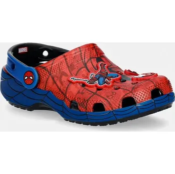 Dámské pantofle Dětské pantofle Crocs CLASSIC SPIDER WEB CLOG K 211409.CROCS.CLASSIC.SP červená 33X, EUR 37/38