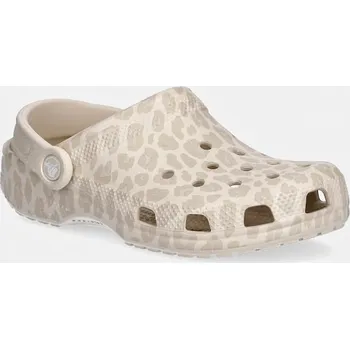 Dámské pantofle Dětské pantofle Crocs CLASSIC ANIMAL GLITTER CLOG K 212933.CROCS.CLASSIC.AN béžová 80X, EUR 30/31