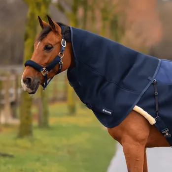 Jezdectví BUSSE Krční díl 3D AIR BK BUSSE, navy Délka zad: XL