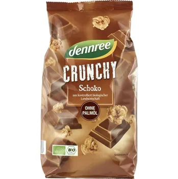 Dennree Čokoládové Crunchy 750 g bio