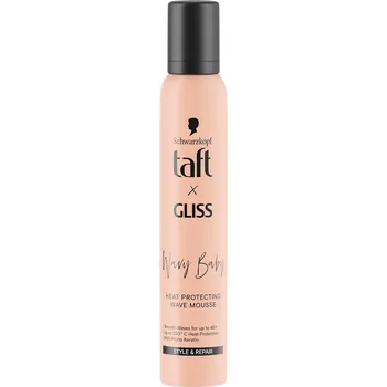 Stylingový přípravek Schwarzkopf Taft Wavy Baby pěnové tužidlo na vlasy, 200 ml