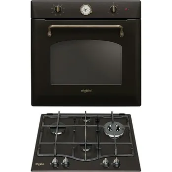 Set domácích spotřebičů Whirlpool WTA C 8411 SC AN Retro + Plynová deska Whirlpool GMT 6422 AN Retro