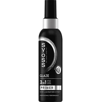 Stylingový přípravek Syoss Glaze Primer stylingová báze na vlasy ve spreji, 150 ml