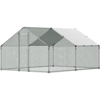 kurník VEVOR JSJS342MJDDMF1LS3001V0 9,8 x 13,1 x 6,5 m