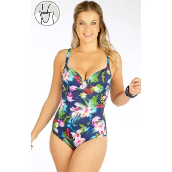 Dámské plavky Jednodílné plavky s hlubokými košíčky 6G062 LITEX 40