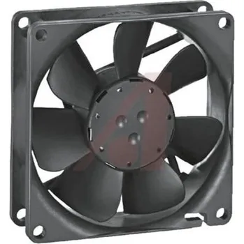 Měnič napětí Axiální ventilátor, řada: 8400 N DC, 80 x 80 x 25mm, průtok vzduchu: 58m³/h 1.4W 24 V DC Čtvercový