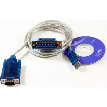 Kabel do PC MicroConnect kabel USB2.0 A (M) - DB9 Sériový (M) 1,8m čirá (USBADB25)