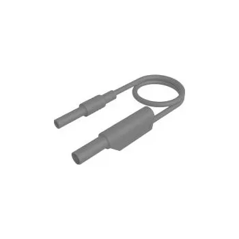 Měřicí kabel Hirschmann Test a Measurement Zkušební vodič, Šedá 32A, délka kabelů: 1 m, 1000 V, Polyvinylchlorid, úroveň kategorie: