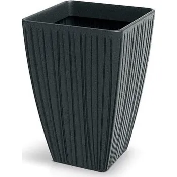 Květináč FERO SQUARE HIGH 40 cm - barva: olověná