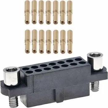 Sada nářadí Sada konektorů PCB, řada: M80-481, obsahuje: 8 x Barrel Crimp Contacts Loose, Housing With Hex Socket Head (Allen)