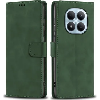 Pouzdro na mobilní telefon Flipové pouzdro KrainaGSM pro Xiaomi Redmi Note 15 5G, zelené