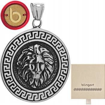 Přívěsek Ocelový pánský přívěsek znamení zvěrokruhu Lev