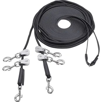 BUSSE Lonž dvojitá Soft-Umlenkrollen BT BUSSE, 14/18 m, černá 18 m