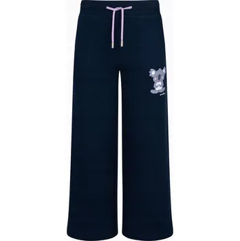 Dívčí tepláky s rozšířenými nohavicemi, tmavě modré, velikost 152 Koala Endo