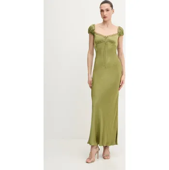 Dámské šaty Šaty Bardot 60241DB1 zelená 91X, vel. XL