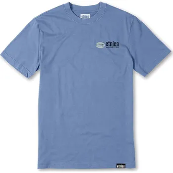 Pánské tílko triko ETNIES Worldwide Tee STONE velikost oblečení XL