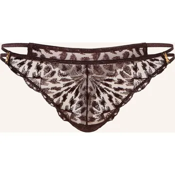 Dámské spodní prádlo Aubade Dámské Kalhotky String Crazy In Love, tmavě hnědá, 42