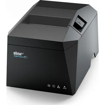Pokladní tiskárna Tiskárna Star Micronics TSP143IV UE GY E+U černá, USB, LAN, řeza