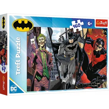 Puzzle Trefl Puzzle 160 dílků Batman připraven k akci
