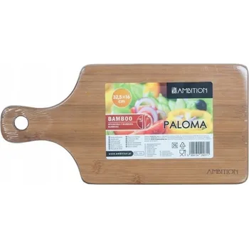 Kuchyňské prkénko Bambusové prkénko na krájení PALOMA 32,5x16x1,5cm AMBITION 29271