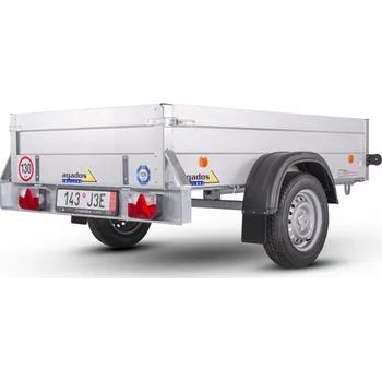 Agados 2065X1100X400 NP-3 N1 přívěs za auto se sklopnou ojí