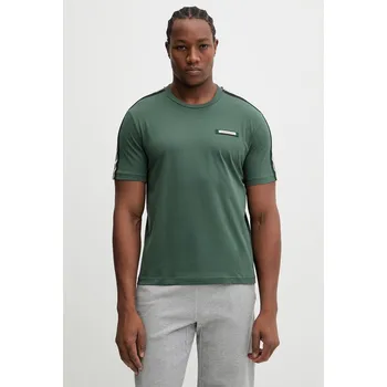 Bavlněné tričko EA7 Emporio Armani AF10375.7M001476 zelená 79X, vel. XXL