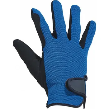 Vybavení pro jezdce BUSSE Rukavice jezdecké Basic BUSSE, dětské, royal/black Dětské L