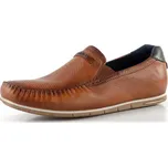 Bugatti pánské kožené mokasíny koňakové 321-A2X6G-4000 - 45 | P702951