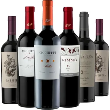 Víno Argentinský Malbec degustační sada vín 6x 0,75 l