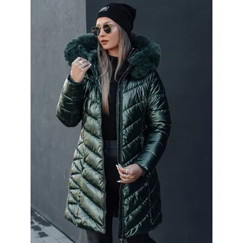 Dámská parka Dstreet Dámská zimní bunda BELLATRIX TY3981 Barva: Zelená, Velikost: S