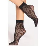 Dámské ponožky Gatta SPRING VIBES 02 - 15 DEN Černá Uni