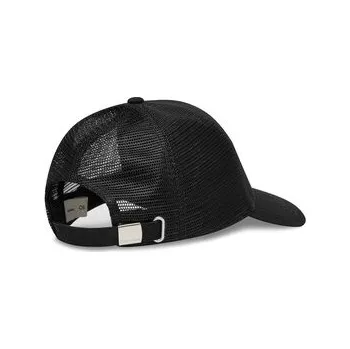 Oblečení a móda Kšiltovka Calvin Klein Monologo Woven Patch Trucker LV04D5099G Černá OS