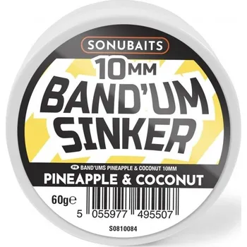 Dumbells Sonubaits Band'um Sinkers 8mm Pineapple / Coconut