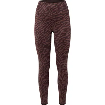 Dámské oblečení 725487 - Tchibo - Sportovní legíny - pro ženy - vel. XS 32/34 - barva: hnědá/s potiskem