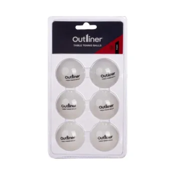 Stolní tenis Míčky na stolní tenis Outliner, 40 mm, 6 ks.