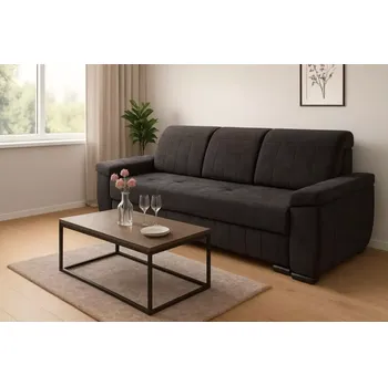 Sedací souprava Pohovka Lumi tmavě šedá - doprava zdarma - SLEVA 3% s kodem radost25