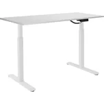AlzaErgo Table ET2 bílý + deska 120×80 cm lamino bílá