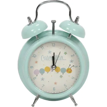 Budík Home Styling Collection Dětské stolní hodiny s budíkem na baterie, modré