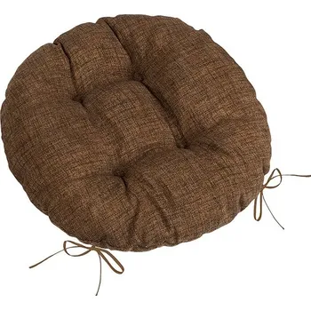 Podsedák Sedák LADA kulatý prošívaný Hnědá BX13882 - průměr 40 cm