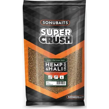 Krmítková Směs Sonubaits 2kg Super Crush Hemp / Hali