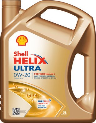Motorový olej SHELL 0W-20 HELIX ULRA PROF.AV-L 5L