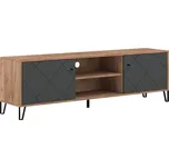 Televizní stolek SULA dub craft/černá