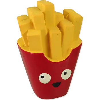 Dog Fantasy latexová hračka hranolky se zvukem 10,5 cm