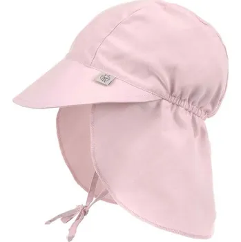Kojenecká čepice LÄSSIG Sun Protection Flap Hat pale pink 07-12 mo. size 45/47
