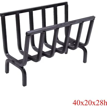 Rošt do krbu a kamen Krbový rošt-kovový 40x20